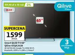 Auchan Telewizor Smart Qled Tv 65 Qilive 65QA241B oferta