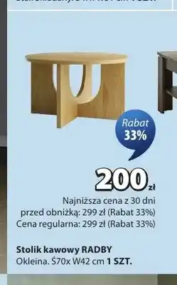 JYSK Stolik kawowy Radby oferta