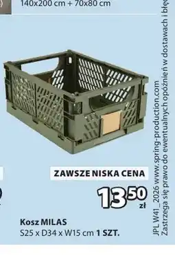 JYSK Kosz Milas 25x34x15 cm oferta