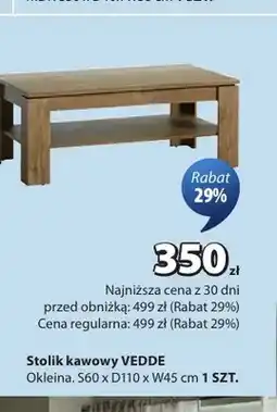JYSK Stolik kawowy Vedde oferta