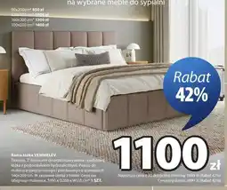 JYSK Rama łóżka Vemmelev 140x200 cm oferta