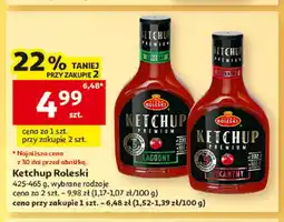 Auchan Ketchup Roleski łagodny oferta