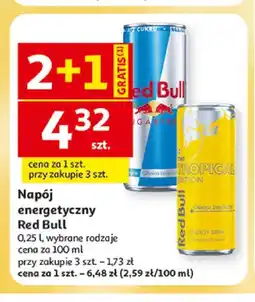 Auchan Napój energetyczny Red Bull Sugarfree oferta