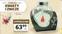 Auchan Znicz solarny z podstawką oferta