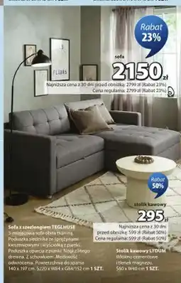 JYSK Sofa z szezlongiem Teglhuse oferta