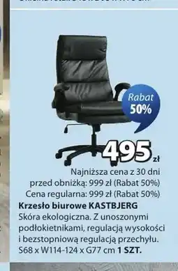 JYSK Krzesło biurowe Kastbjerg oferta
