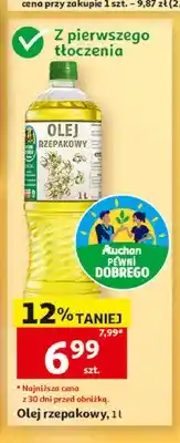 Auchan Olej rzepakowy Pewni Dobrego oferta