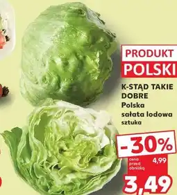 Kaufland Polska sałata lodowa K-Stąd Takie Dobre oferta