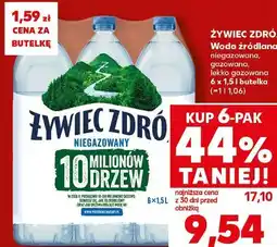 Kaufland Żywiec Zdrój Woda źródlana oferta