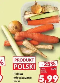 Kaufland Polska włoszczyzna tacka oferta