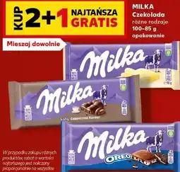 Kaufland Milka Czekolada różne rodzaje oferta