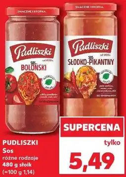 Kaufland PUDLISZKI Sos różne rodzaje oferta