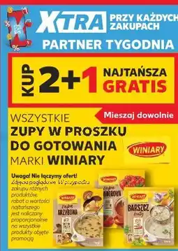 Kaufland Wszystkie zupy w proszku do gotowania marki Winiary oferta