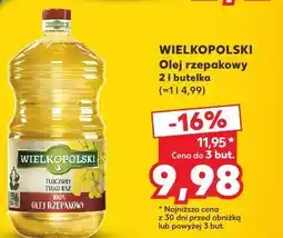 Kaufland Wielkopolski Olej rzepakowy oferta