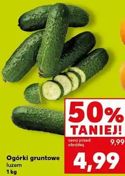 Kaufland Ogórki gruntowe luzem oferta