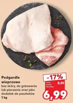 Kaufland Podgardle wieprzowe bez skóry oferta
