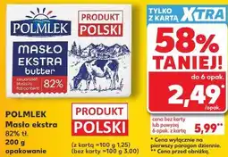 Kaufland Polmlek Masło ekstra 82% tł oferta