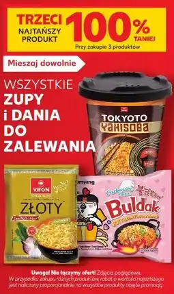 Kaufland Zupy i dania do zalewania oferta