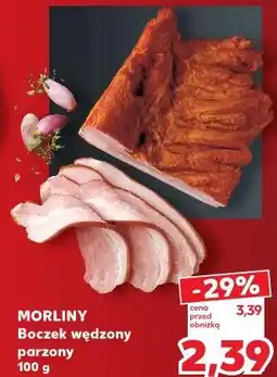 Kaufland MORLINY Boczek wędzony parzony oferta
