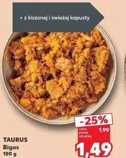 Kaufland Bigos Taurus oferta