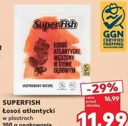 Kaufland Łosoś atlantycki w plastrach SuperFish oferta