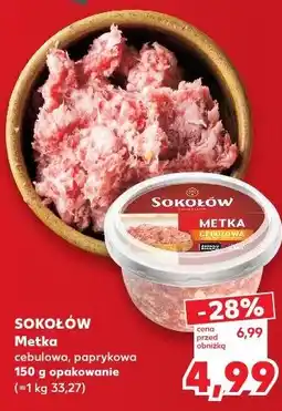 Kaufland Metka cebulowa, paprykowa Sokołów oferta