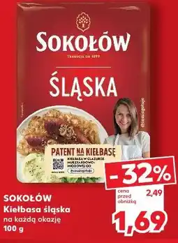 Kaufland Kiełbasa śląska Sokołów oferta