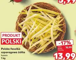 Kaufland Polska fasolka szparagowa żółta luzem oferta