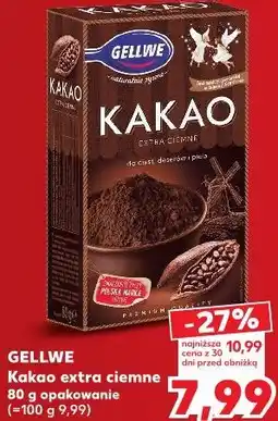Kaufland Gellwe Kakao extra ciemne oferta