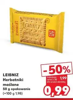 Kaufland Herbatniki maślane Leibniz oferta
