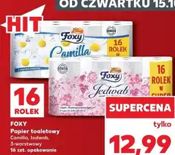 Kaufland Foxy Papier toaletowy Camilla, Jedwab, 3-warstwowy oferta