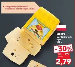 Kaufland SIERPC Ser Królewski light oferta