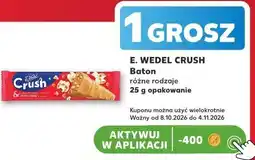 Kaufland E. WEDEL CRUSH Baton różne rodzaje oferta