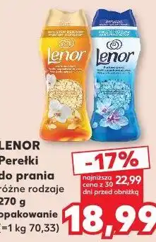 Kaufland Perełki do prania Lenor oferta