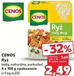 Kaufland Cenos Ryż biały, naturalny, parboiled oferta