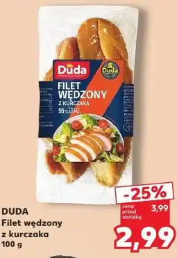 Kaufland Filet wędzony z kurczaka Duda oferta