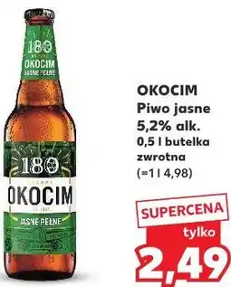 Kaufland Okocim Piwo jasne 5,2% alk oferta