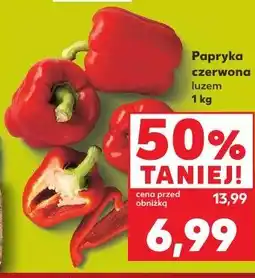 Kaufland Papryka czerwona luzem oferta