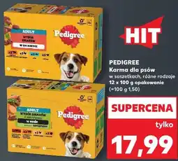 Kaufland PEDIGREE Karma dla psów w saszetkach, różne rodzaje oferta