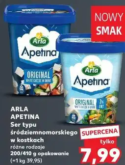 Kaufland Arla Apetina Ser typu śródziemnomorskiego w kostkach oferta