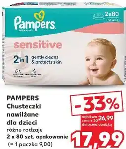 Kaufland PAMPERS Chusteczki nawilżane dla dzieci oferta