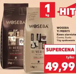 Kaufland WOSEBA TI MERITI Kawa ziarnista Crema, Gusto oferta