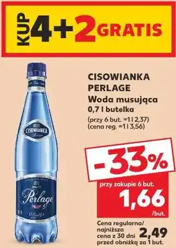 Kaufland Cisowianka Perlage Woda musująca oferta