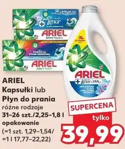 Kaufland Kapsułki lub Płyn do prania Ariel oferta