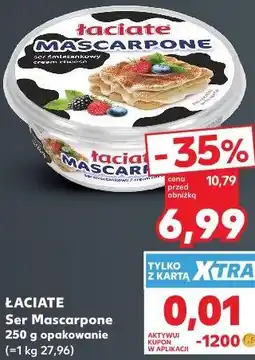 Kaufland Łaciate Ser Mascarpone oferta
