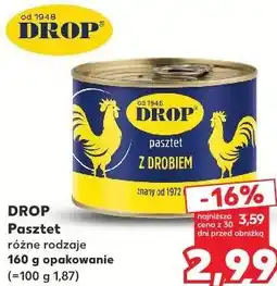 Kaufland Drop Pasztet różne rodzaje oferta