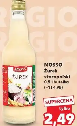 Kaufland MOSSO Żurek staropolski oferta