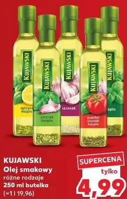 Kaufland Kujawski Olej smakowy różne rodzaje oferta