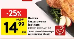 Intermarche Kaczka faszerowana jabłkami oferta