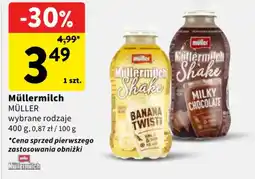 Intermarche Müller milch Shake oferta